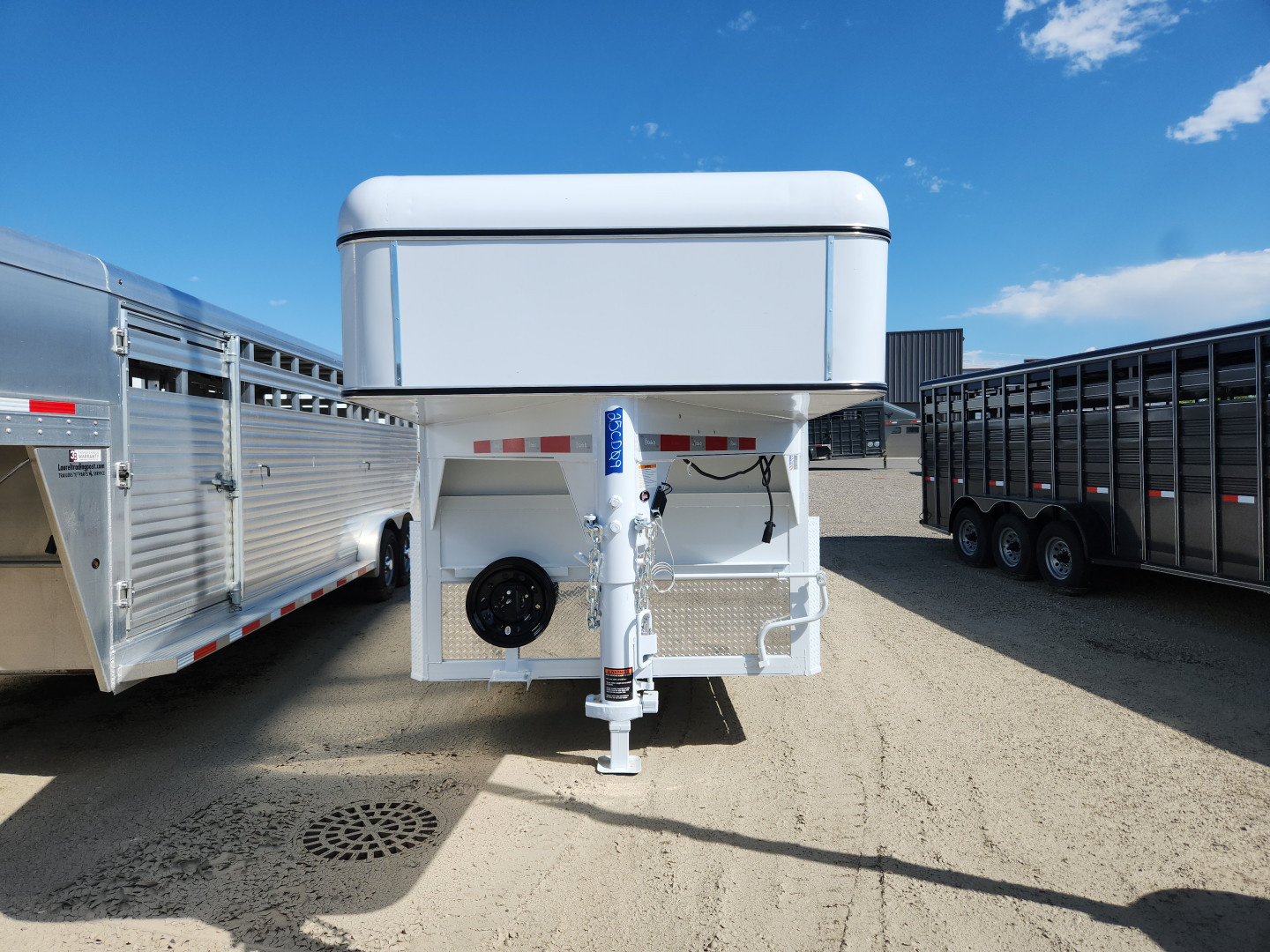 New 2025 Circle D 16' STOCK TRAILER