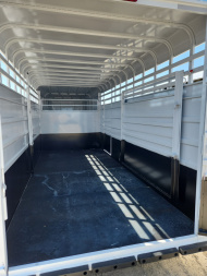 New 2025 Circle D 16' STOCK TRAILER