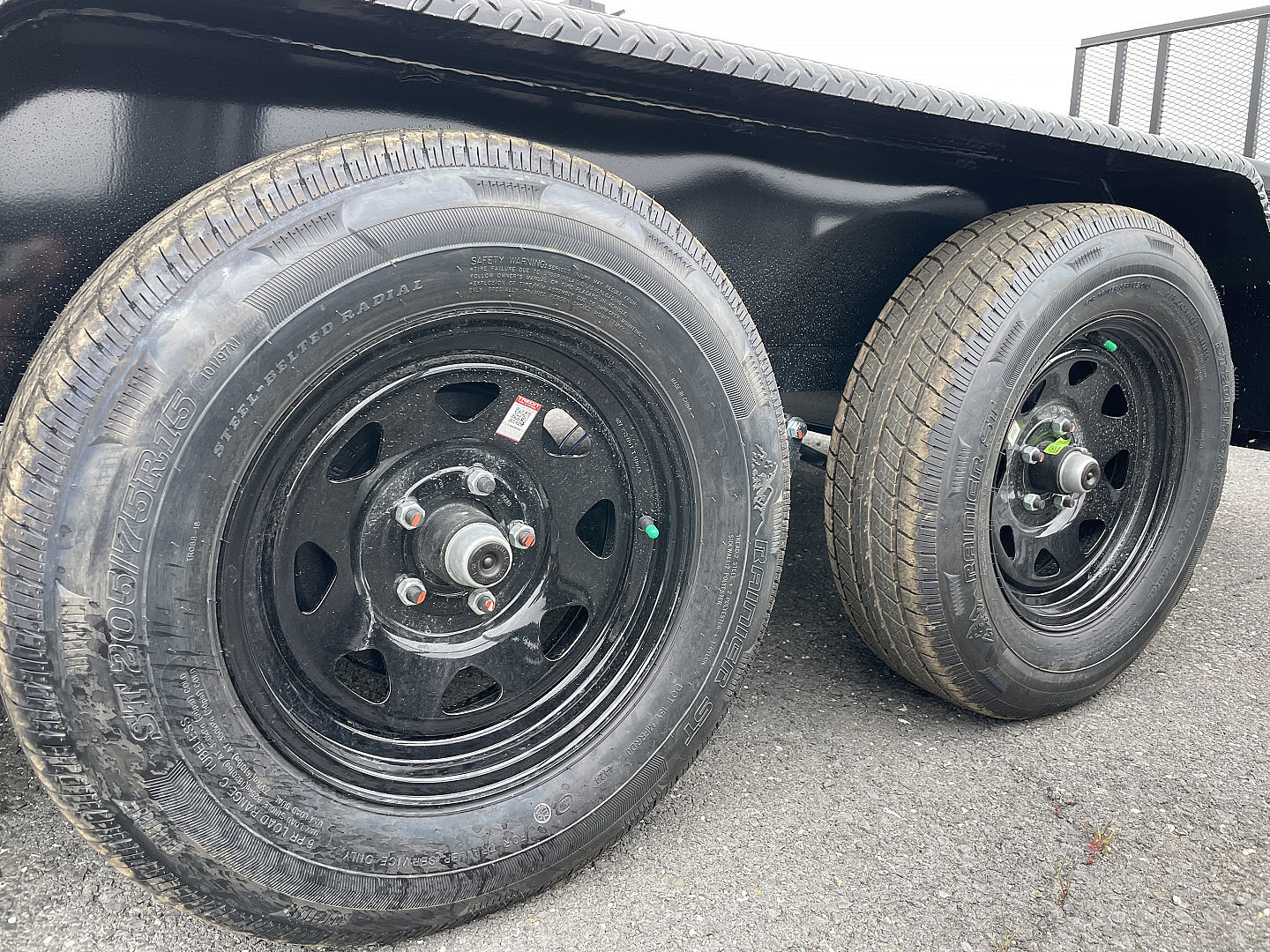 New 2025 Sure-Trac 7x16 Landscape Trailer