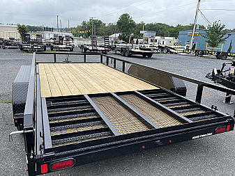 New 2025 Sure-Trac 7x16 Landscape Trailer