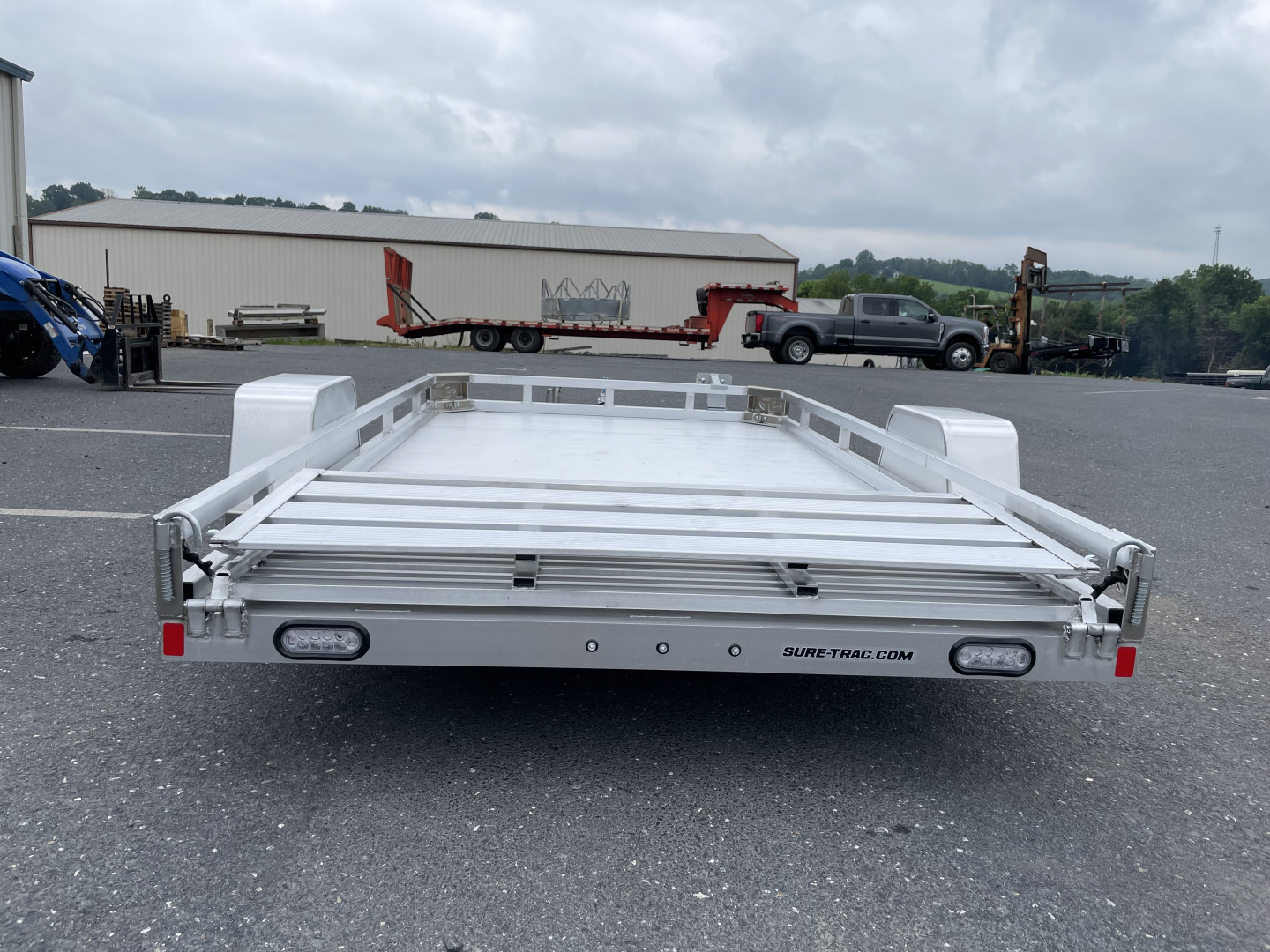 New 2025 Sure-Trac 7X12 Aluminum Utility Trailer