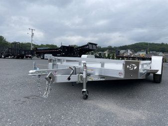 New 2025 Sure-Trac 7X12 Aluminum Utility Trailer