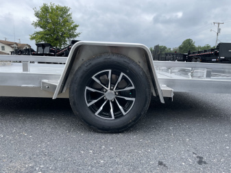 New 2025 Sure-Trac 7X12 Aluminum Utility Trailer