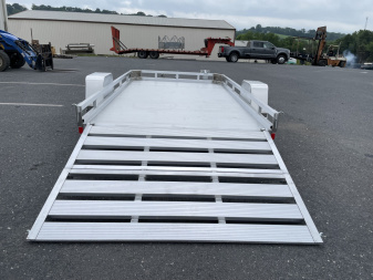 New 2025 Sure-Trac 7X12 Aluminum Utility Trailer