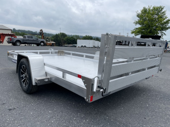 New 2025 Sure-Trac 7X12 Aluminum Utility Trailer