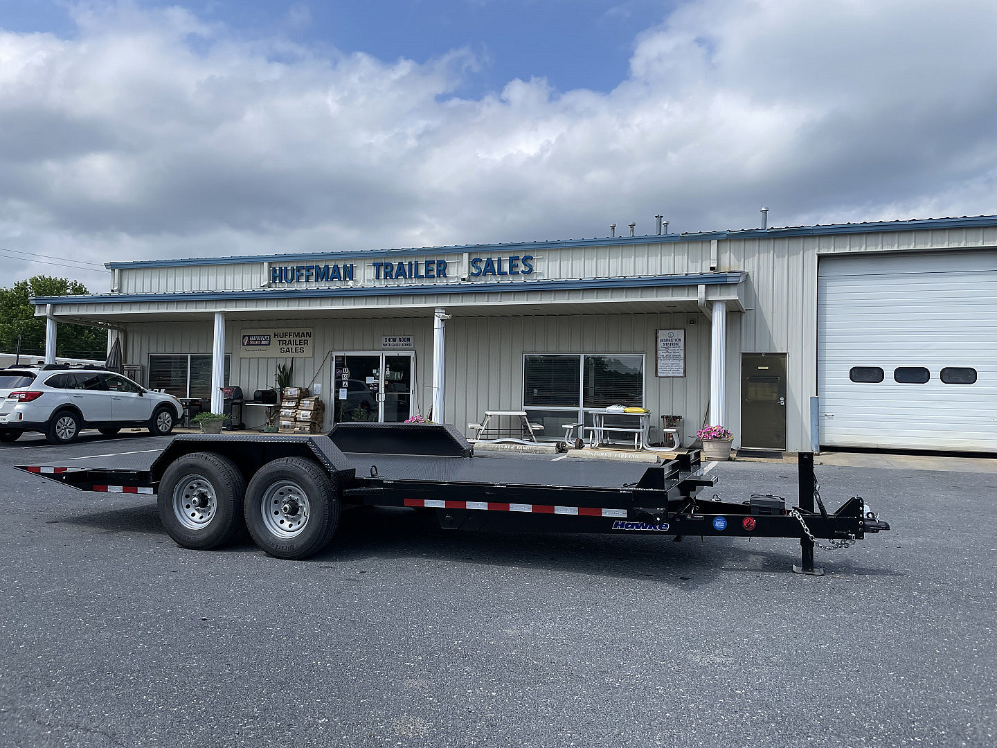 New 2026 Hawke 7X20 Power Tilt Equipment Trailer