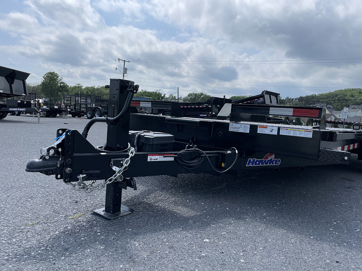 New 2026 Hawke 7X20 Power Tilt Equipment Trailer