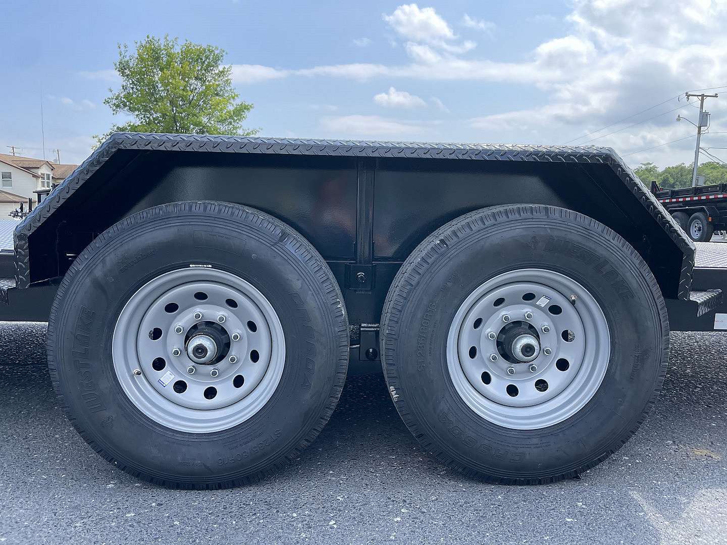 New 2026 Hawke 7X20 Power Tilt Equipment Trailer