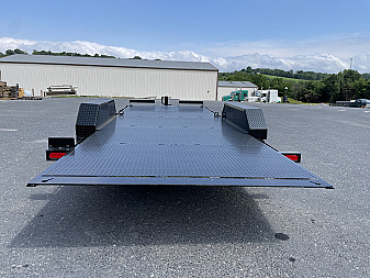 New 2026 Hawke 7X20 Power Tilt Equipment Trailer