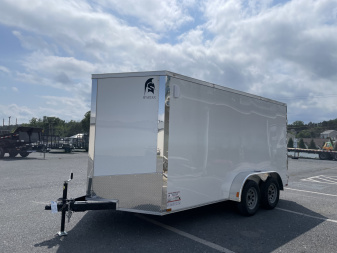 New 2025 Spartan 7X14X6'3" Enclosed Trailer