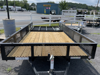 New 2025 Sure-Trac 6X12 12" Mesh Utility Trailer