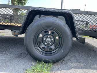 New 2025 Sure-Trac 6X12 12" Mesh Utility Trailer