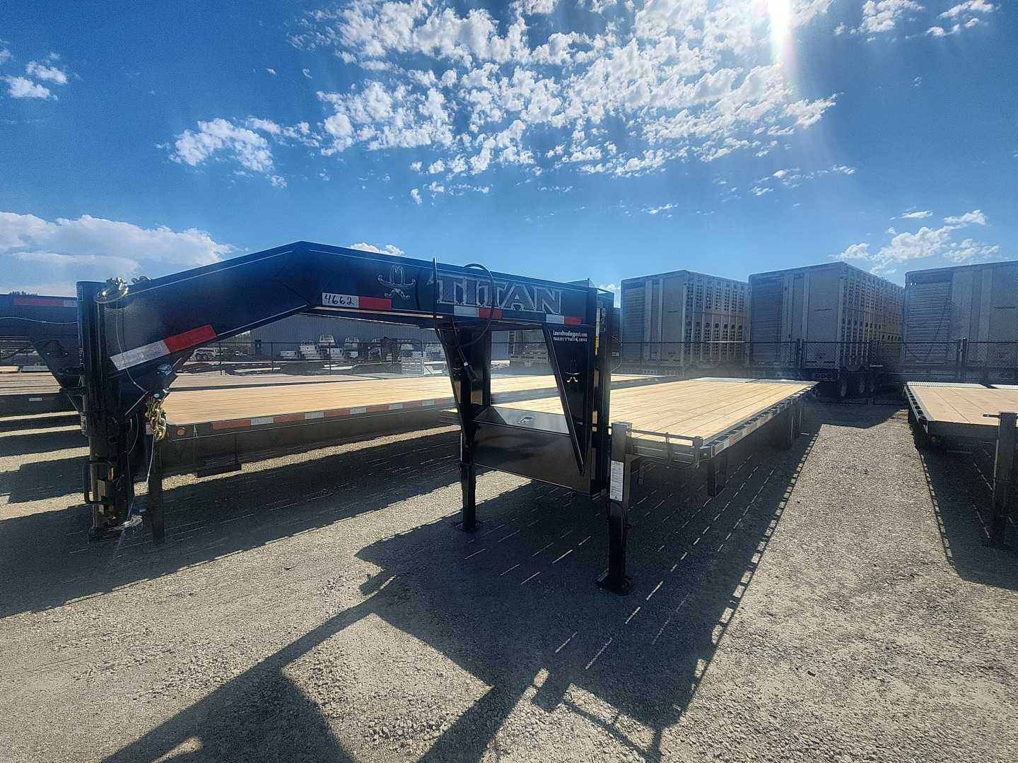New 2025 Titan Trailer RUFF NECK FLATBED 32'