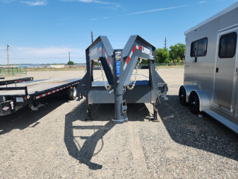 Used 2024 Lamar Trailers 25' FS022527 Flatbed Trailer