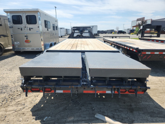 Used 2024 Lamar Trailers 25' FS022527 Flatbed Trailer