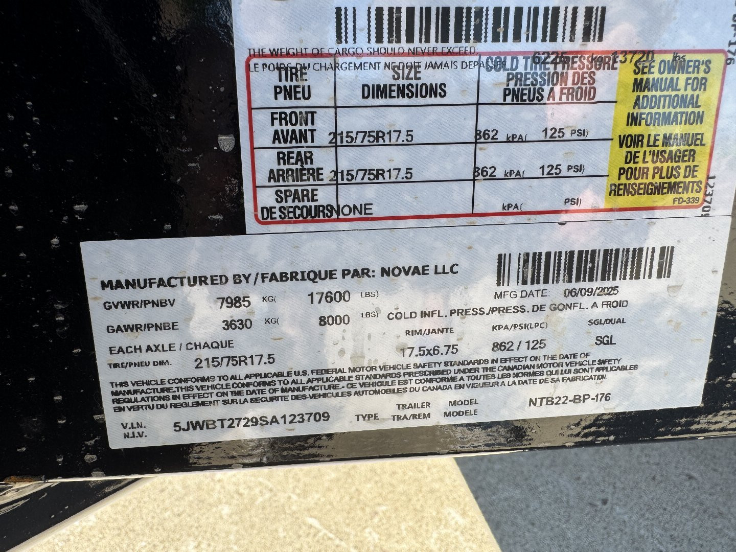 New 2026 Midsota TB-22 17.6k Tilt Trailer