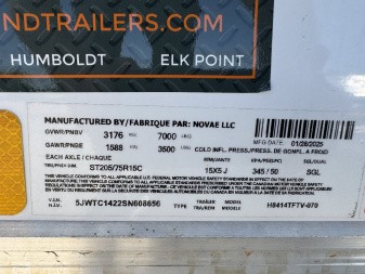 New 2025 H&H Trailers H8414TFTV Cargo / Enclosed Trailer