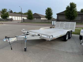 New 2026 Aluma WB16 TA BT Utility Trailer