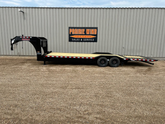 New 2025 Midsota STWB-26 GN Hydraulic Tail Equipment Trailer