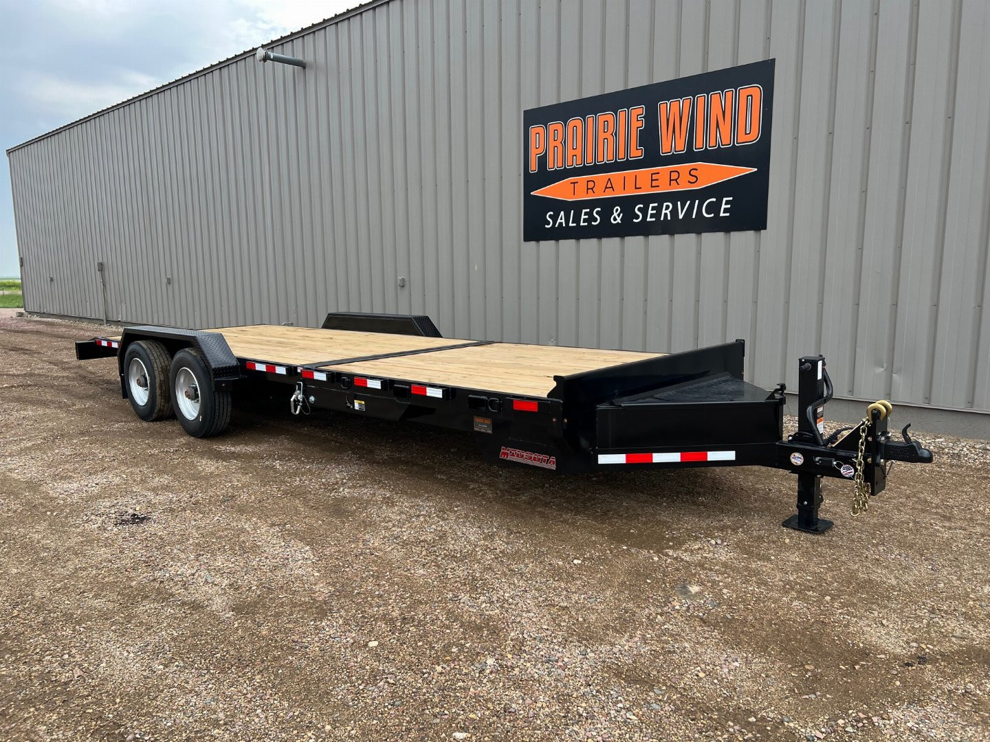 New 2025 Midsota TBHD-24 24' Tilt Equipment Trailer