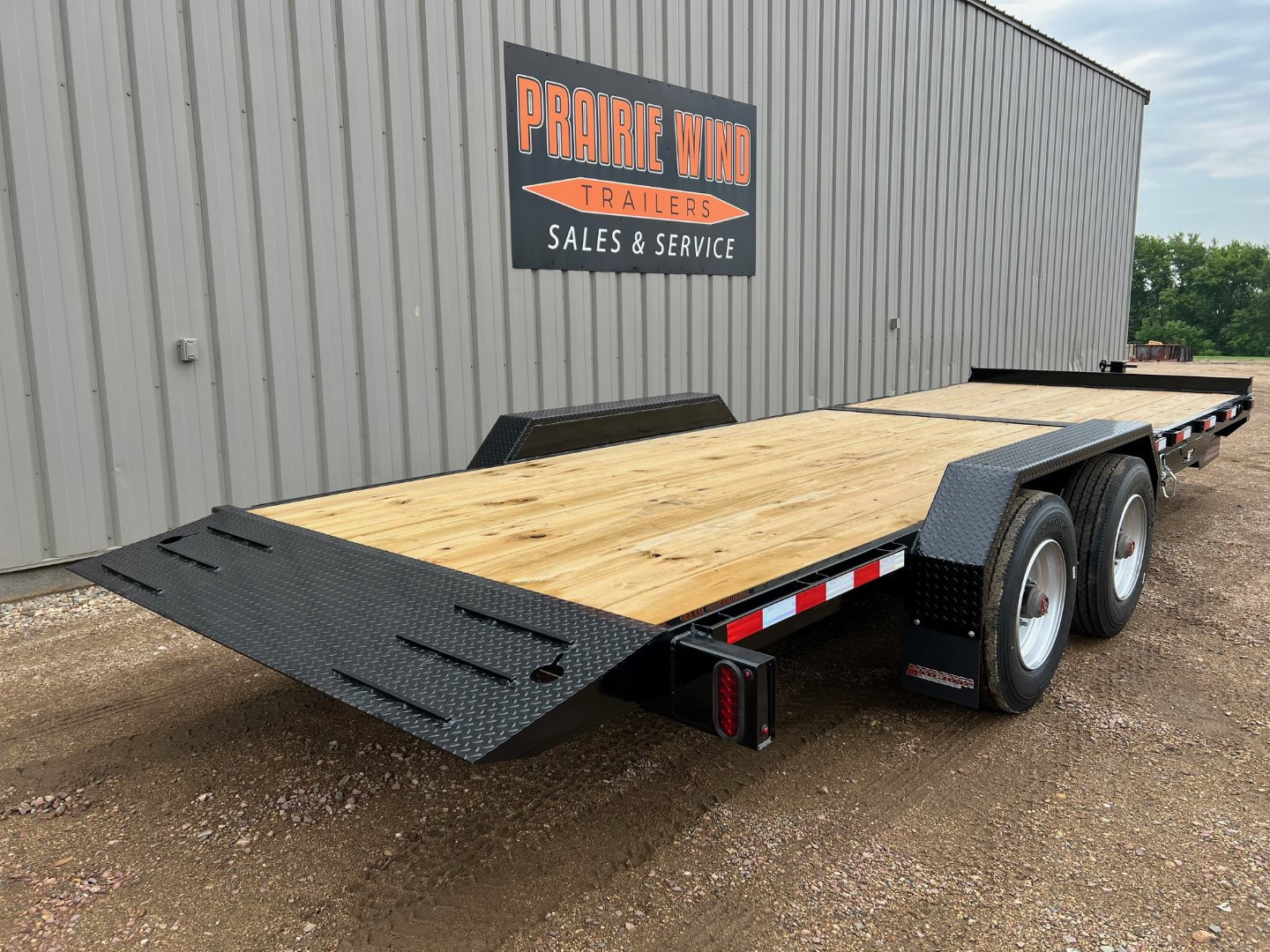 New 2025 Midsota TBHD-24 24' Tilt Equipment Trailer