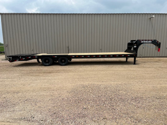 New 2026 PJ Trailers 32 Low Profile LD Tandem Dual Gooseneck Trailer