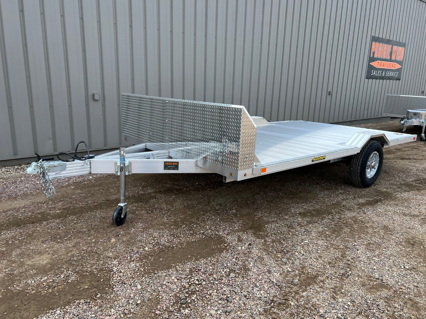 New 2026 Aluma 15' UTV WB15H Utility Trailer