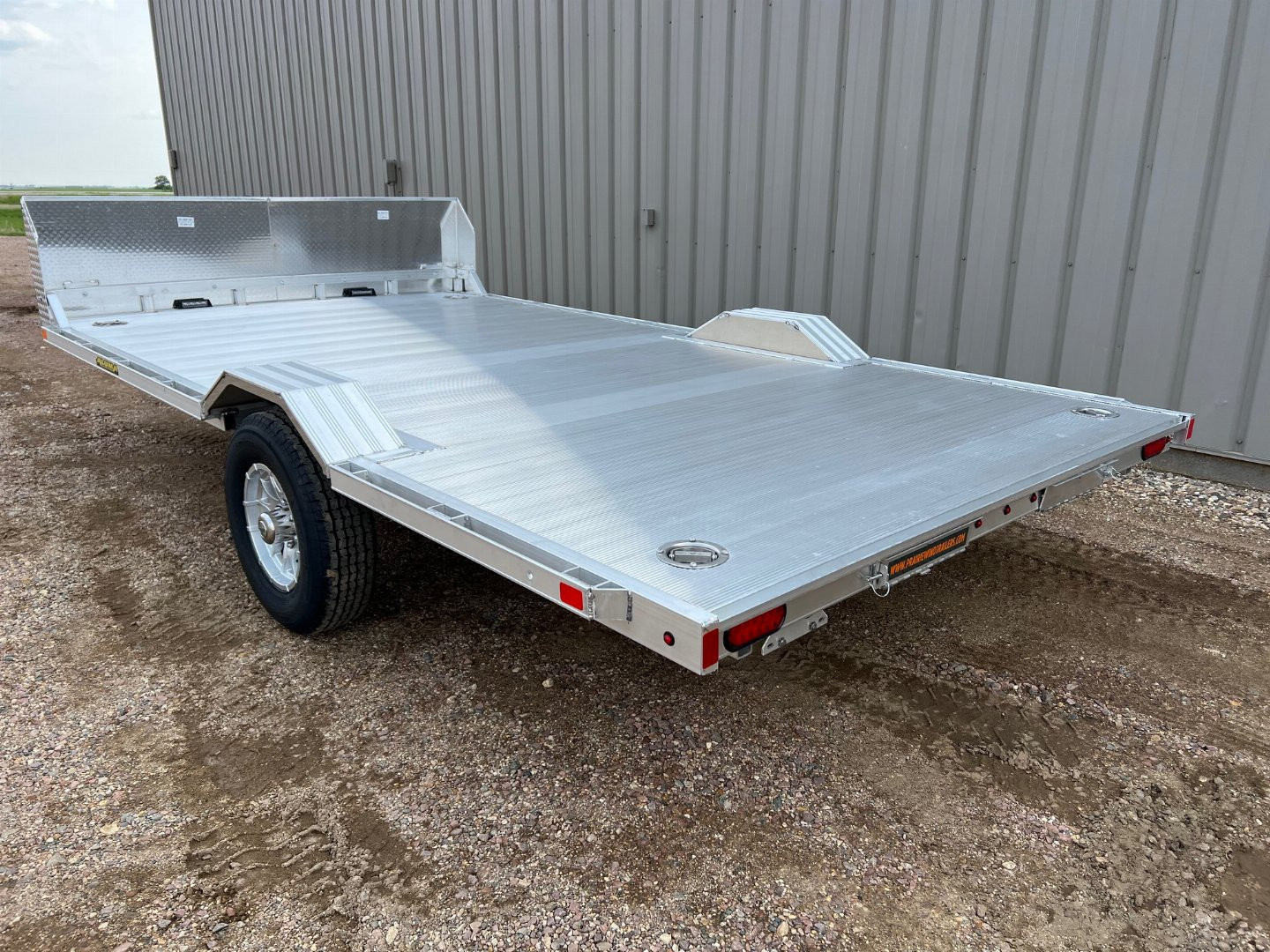 New 2026 Aluma 15' UTV WB15H Utility Trailer