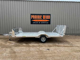 New 2026 Aluma 15' UTV WB15H Utility Trailer