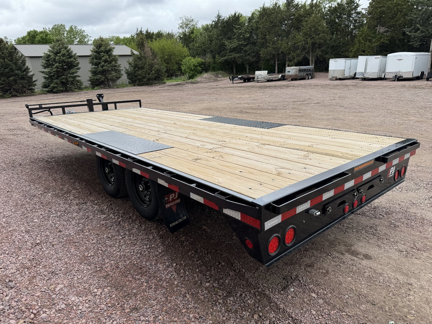 New 2025 PJ Trailers F8-20 14K Deckover Trailer