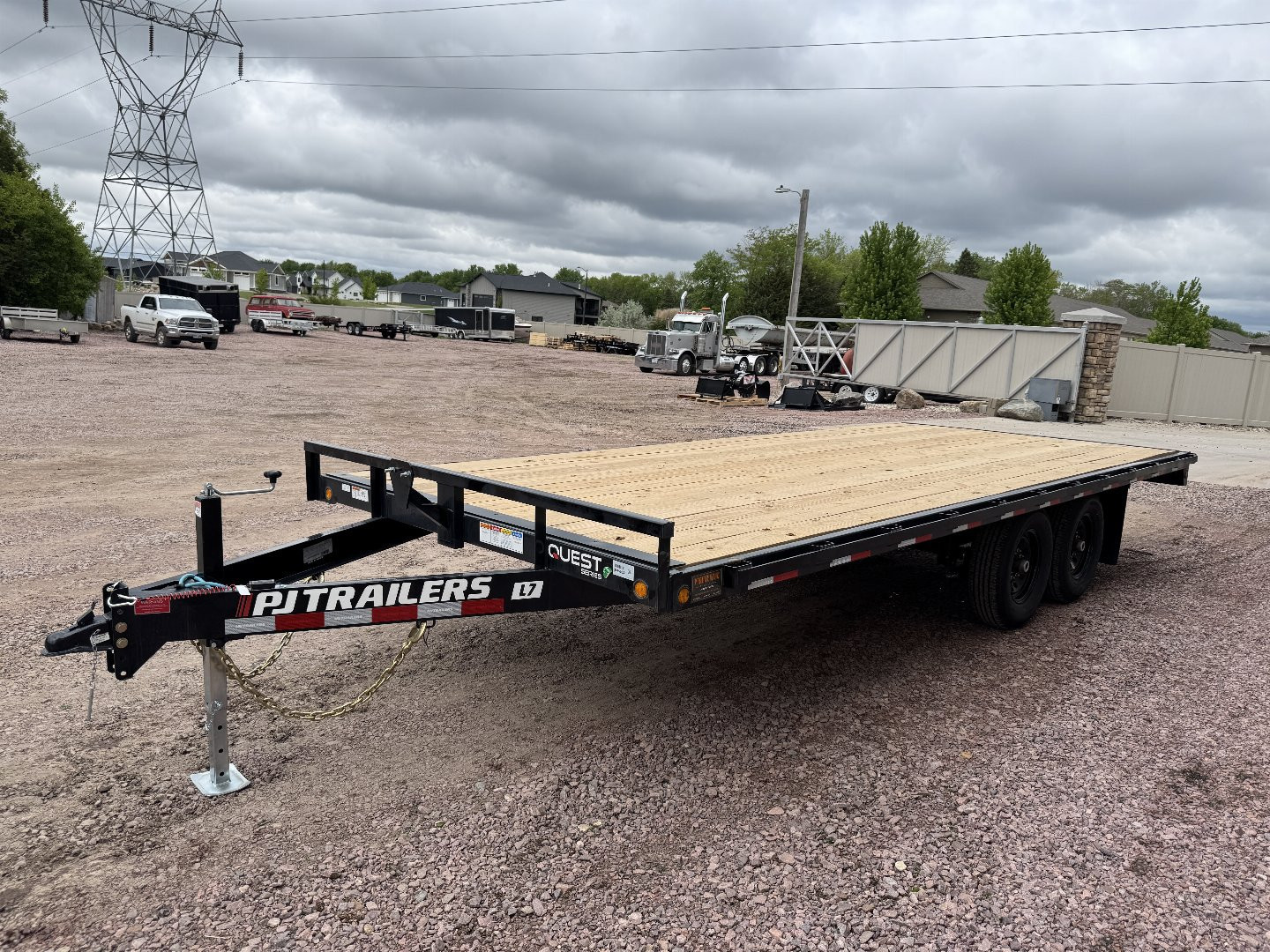 New 2025 PJ Trailers L7-20 14K Deckover Trailer