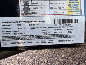 New 2025 Midsota TBWB-24 17.6K Tilt Trailer