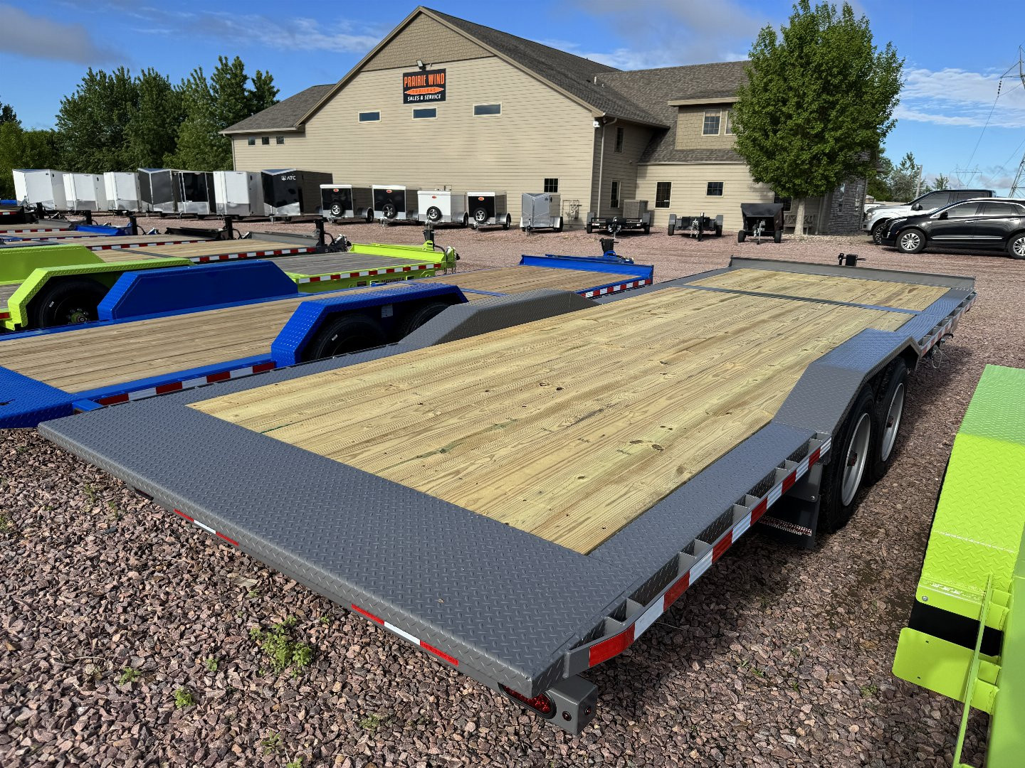 New 2025 Midsota TBWB-24 17.6K Tilt Trailer