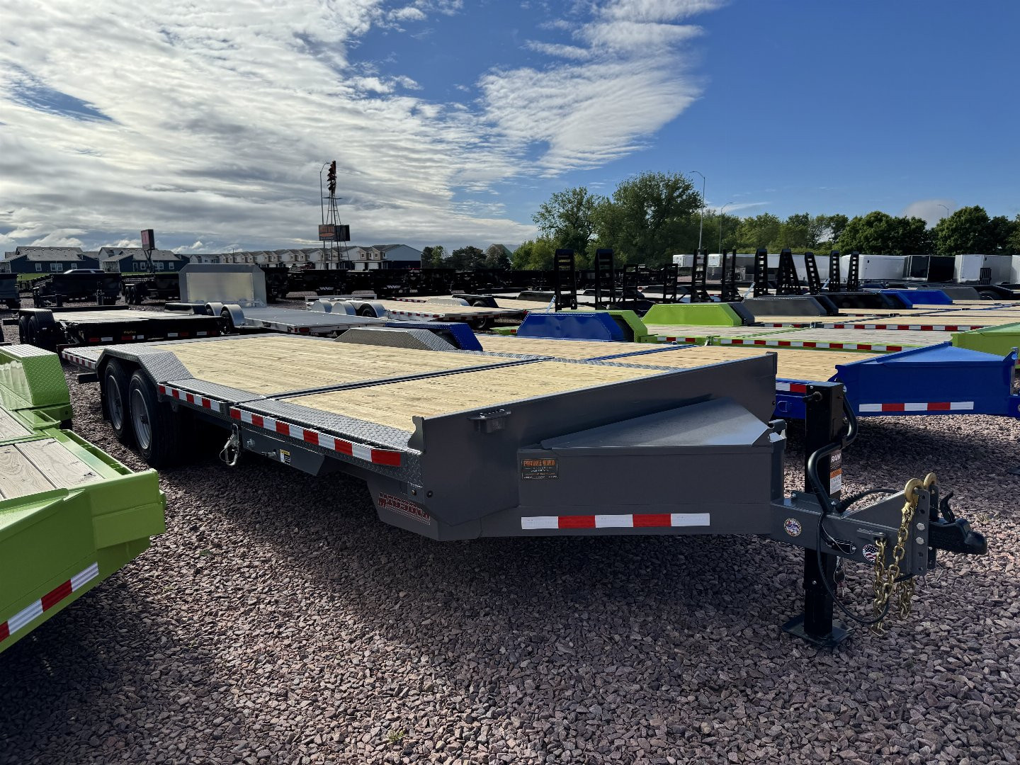 New 2025 Midsota TBWB-24 17.6K Tilt Trailer