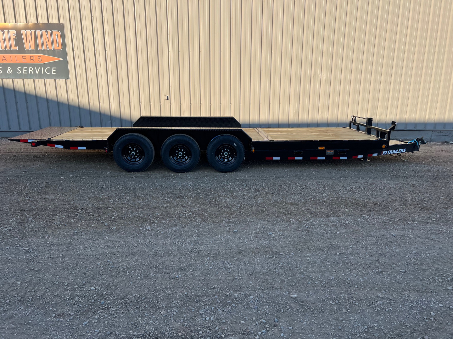 New 2026 PJ Trailers 24 Tilt Triple Axle Tilt Trailer