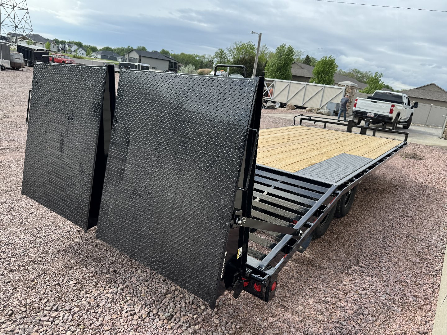 New 2025 PJ Trailers F8-20 14K Deckover Trailer