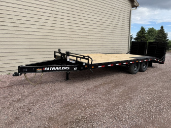 New 2025 PJ Trailers F8-20 14K Deckover Trailer