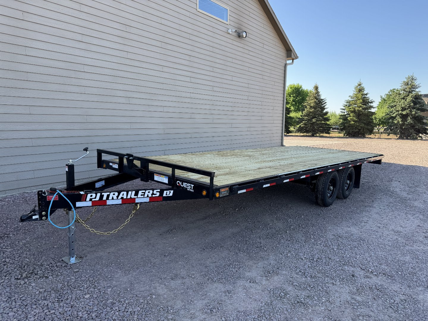 New 2025 PJ Trailers L7-22 14K Deckover BP Trailer