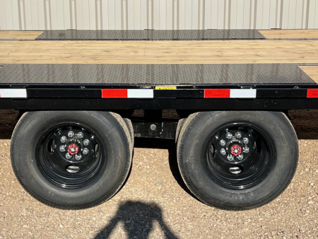 New 2025 H&H Trailers 33' Tandem Dual Gooseneck Flatbed Trailer