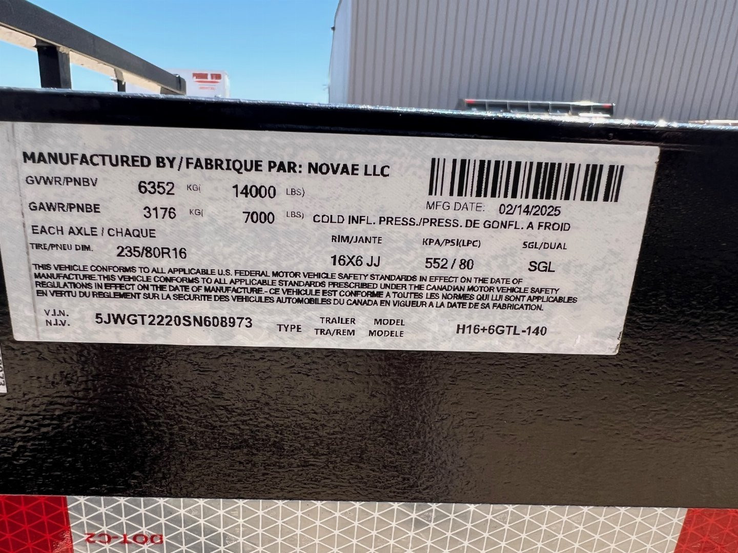 New 2025 H & H 22' Tiltbed Equipment Trailer 16' + 6'