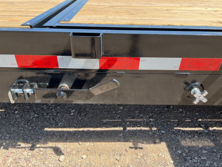 New 2025 H & H 22' Tiltbed Equipment Trailer 16' + 6'