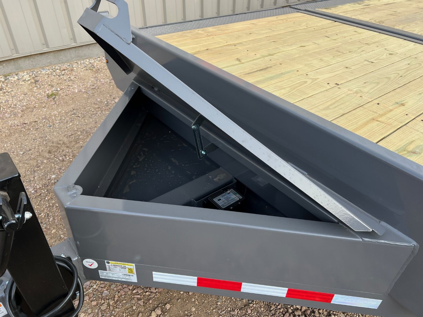 New 2025 Midsota 24 TBWB-24 Wide Body Tilt Equipment Trailer