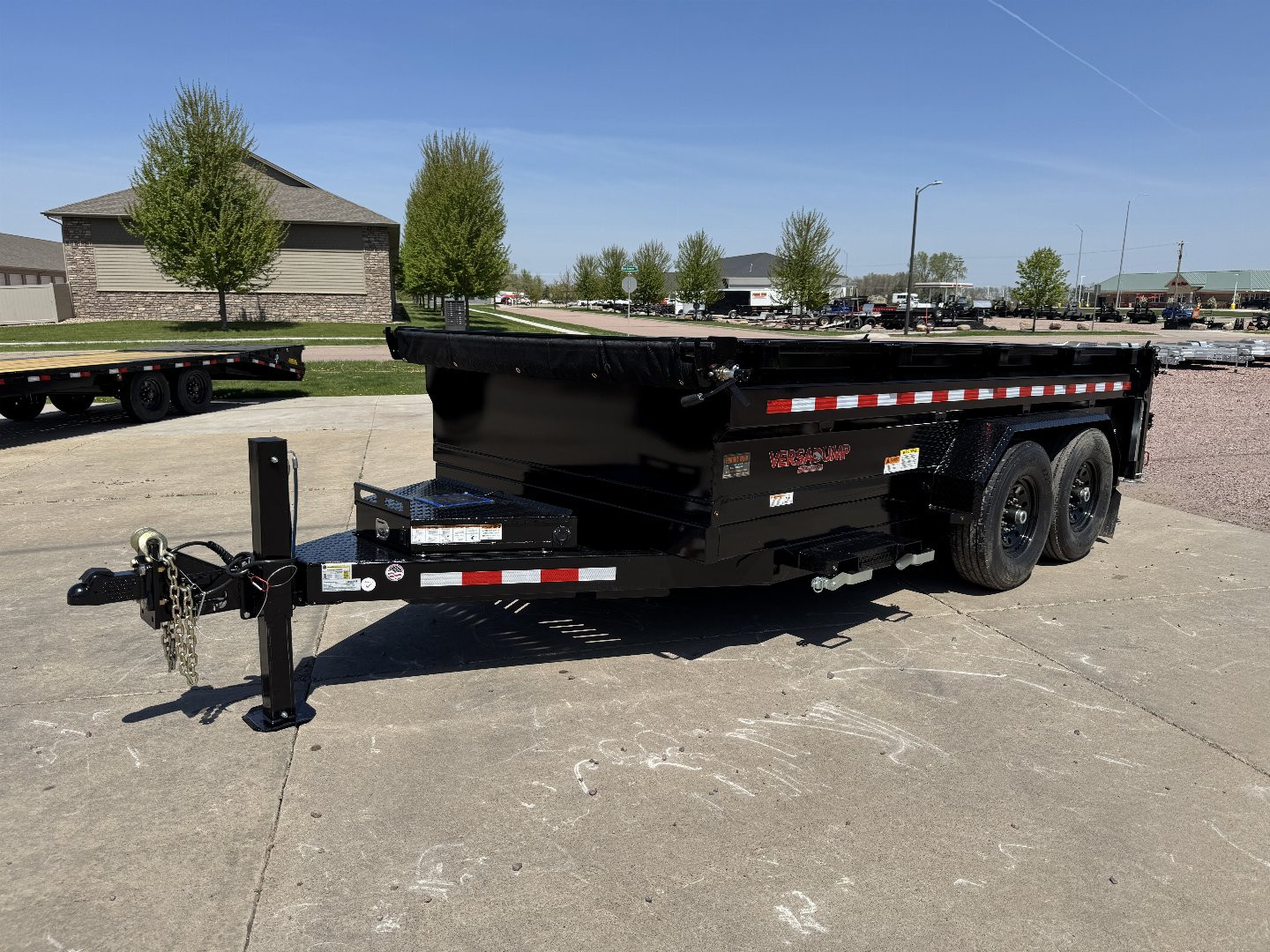 New 2025 Midsota HV14 15.4K Dump Trailer