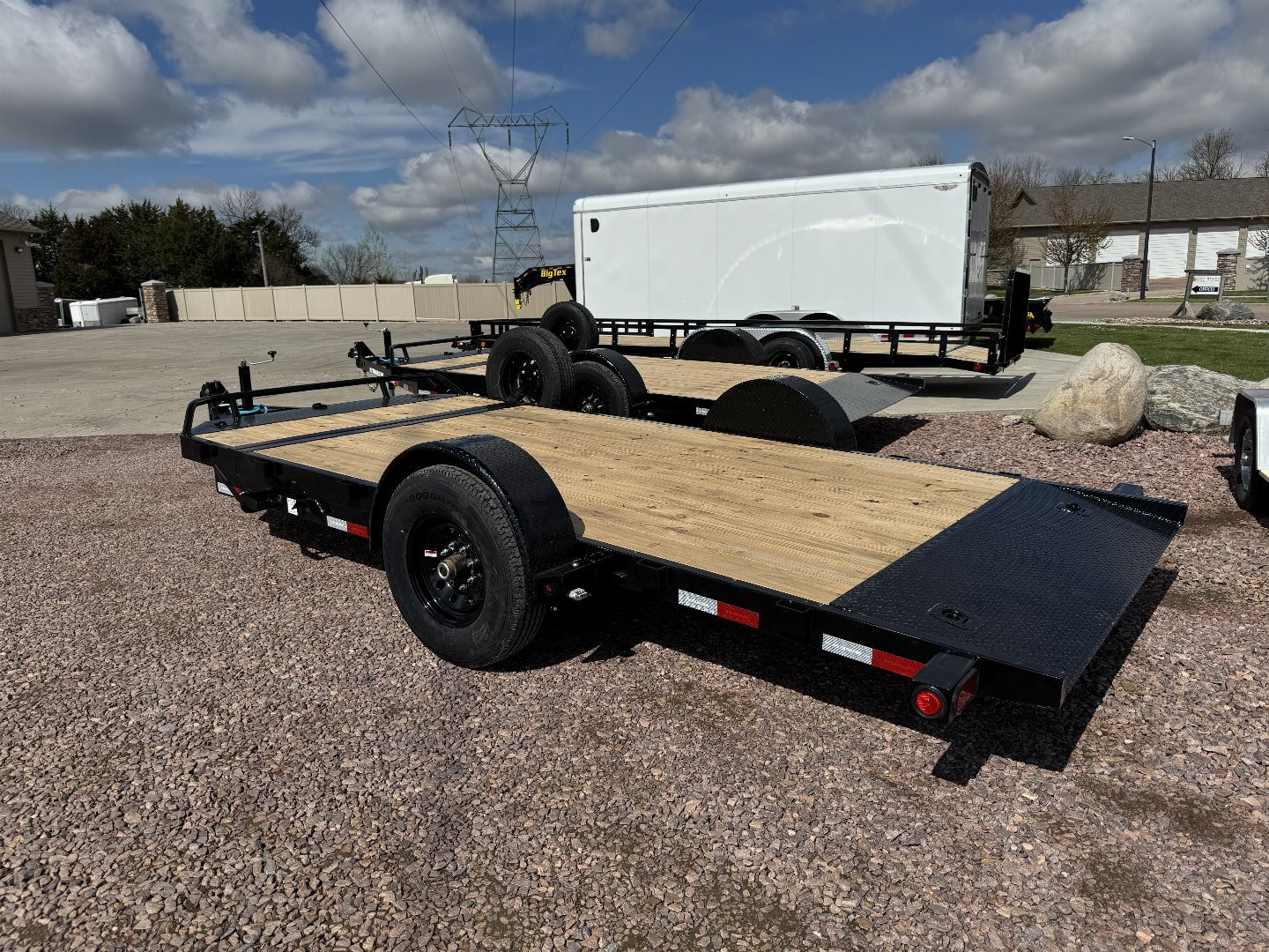 New 2025 PJ Trailers T1-16 7K Tilt Trailer