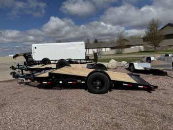 New 2025 PJ Trailers T1-16 7K Tilt Trailer