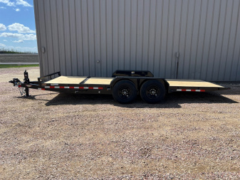 New 2025 H & H 20' Tiltbed Equipment Trailer 16' + 4'