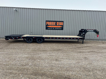New 2025 PJ Trailers 32 Low Profile LD Tandem Dual Gooseneck Trailer