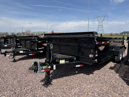 New 2024 H&H Trailers 16' Dump 16K Dump Trailer
