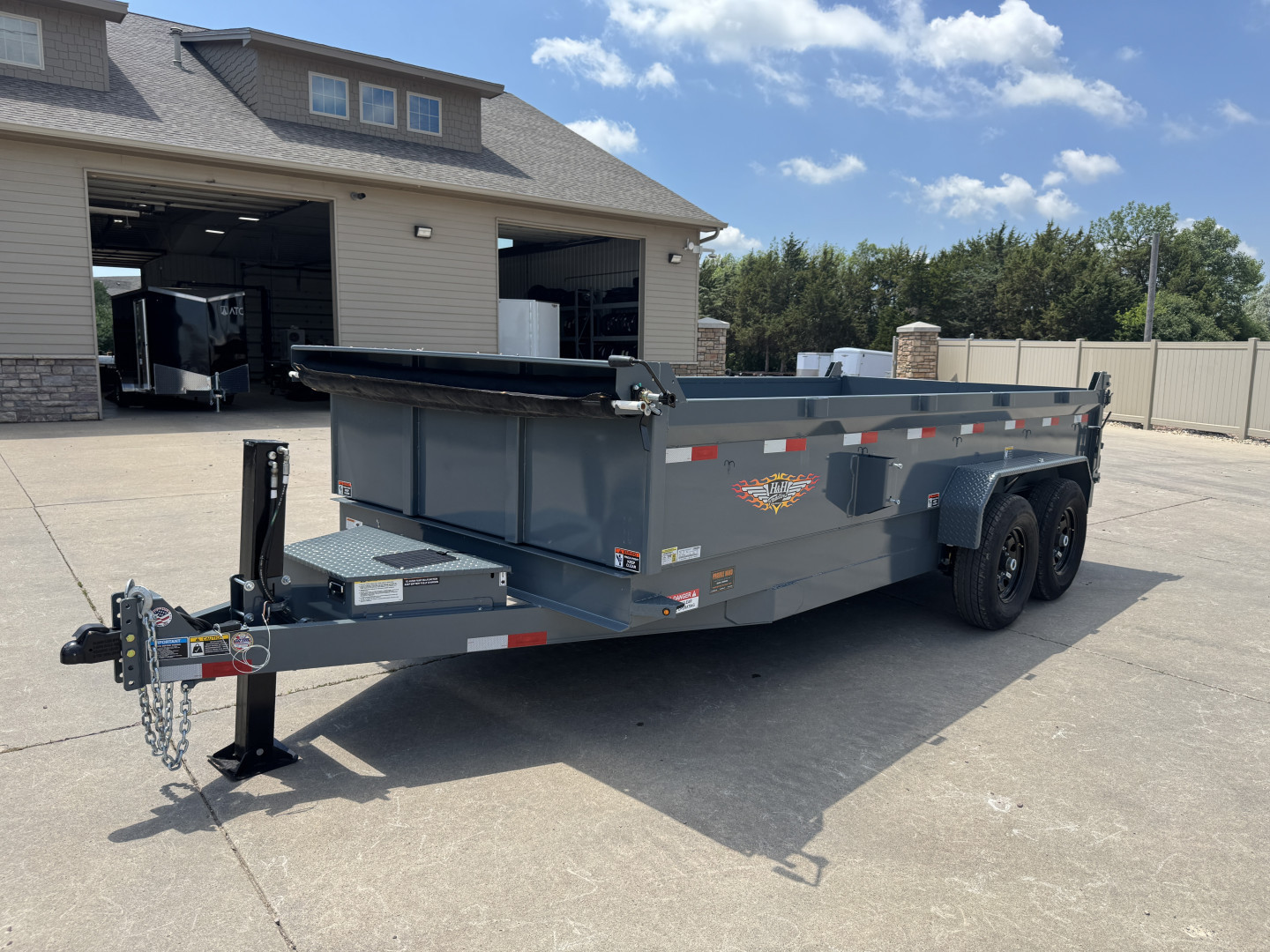 New 2025 H&H Trailers DBW-16 14K Dump Trailer