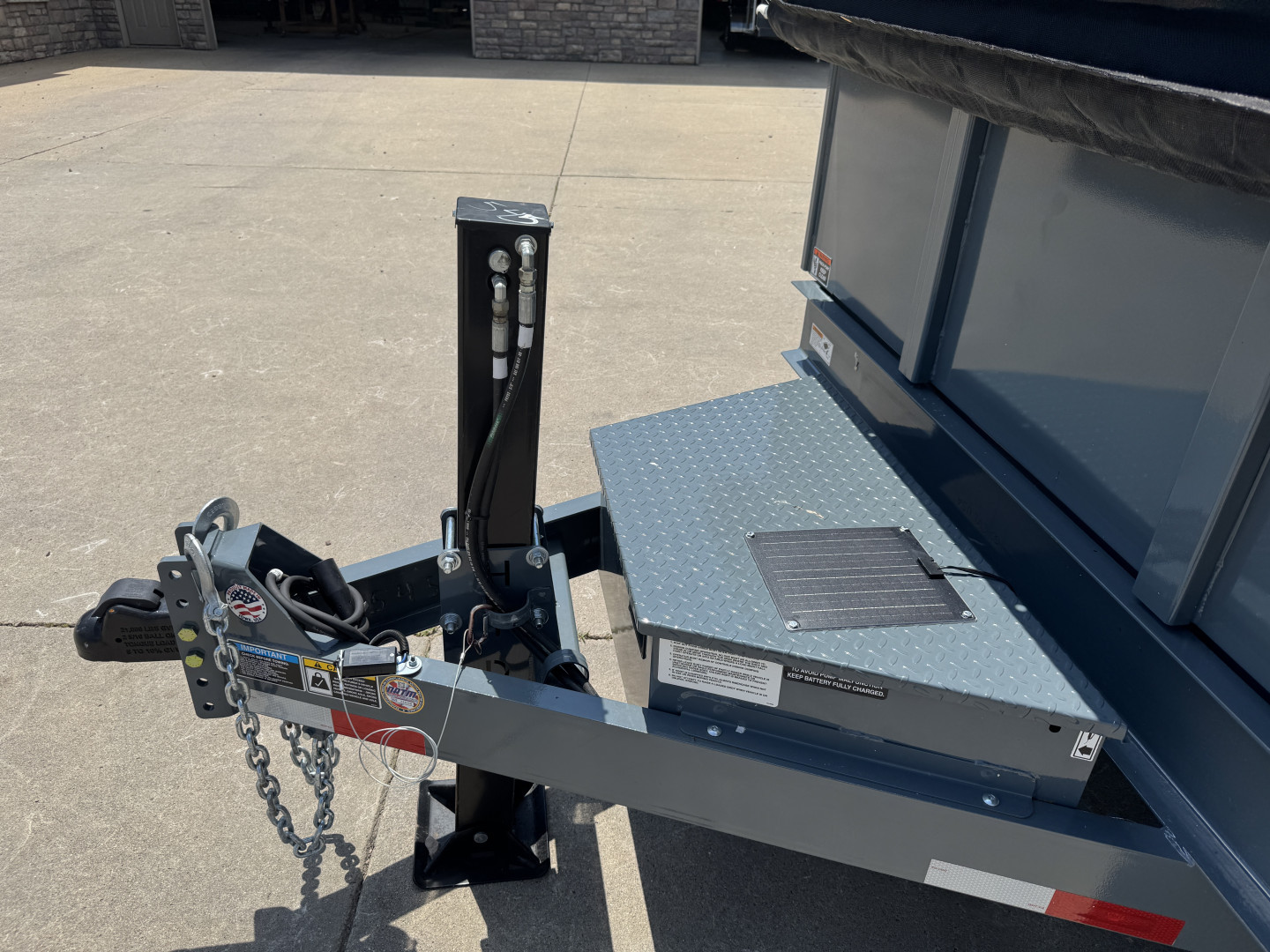 New 2025 H&H Trailers DBW-16 14K Dump Trailer